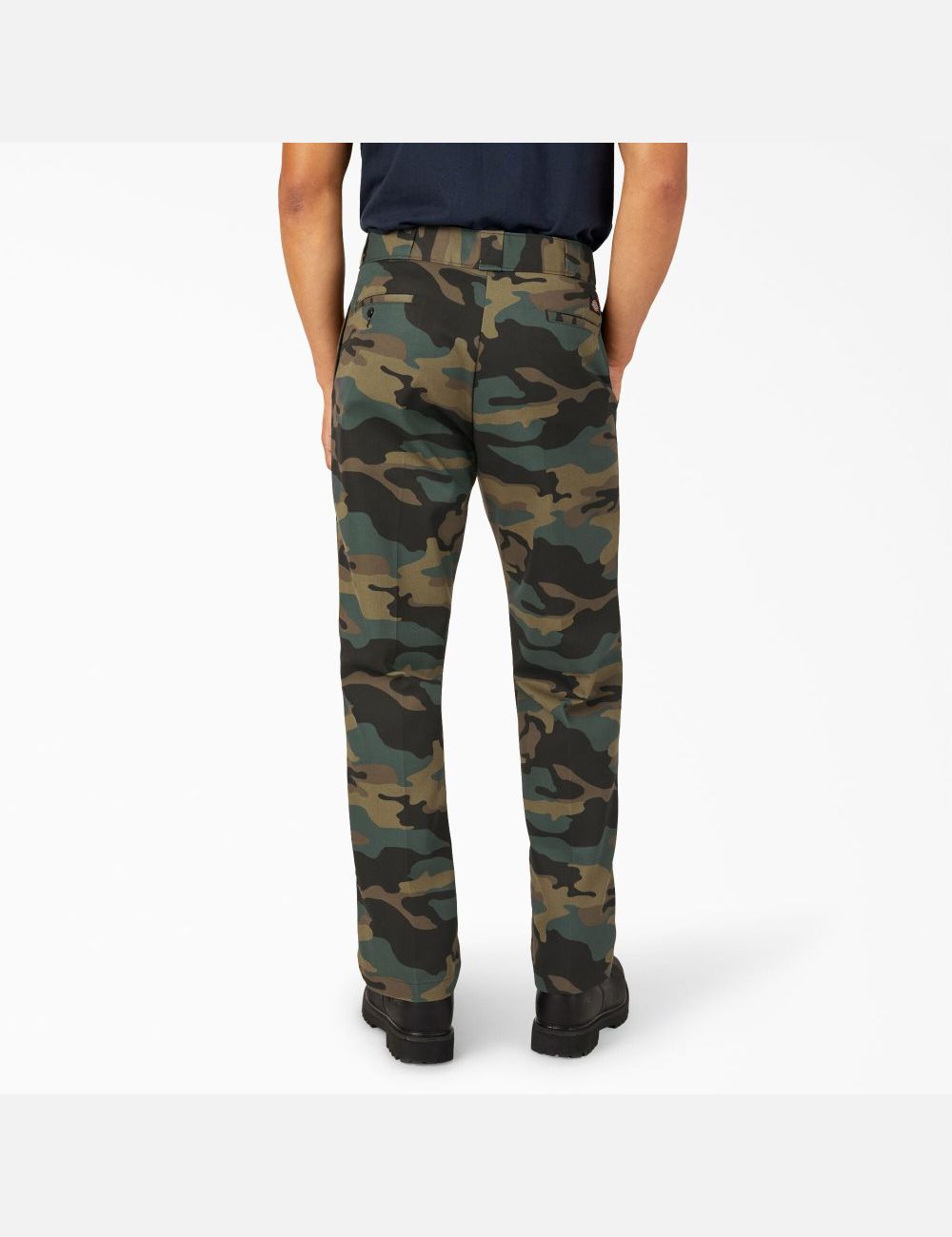 Hunter Green Camo Dickies Original 874 Pants | 358CQIZGU