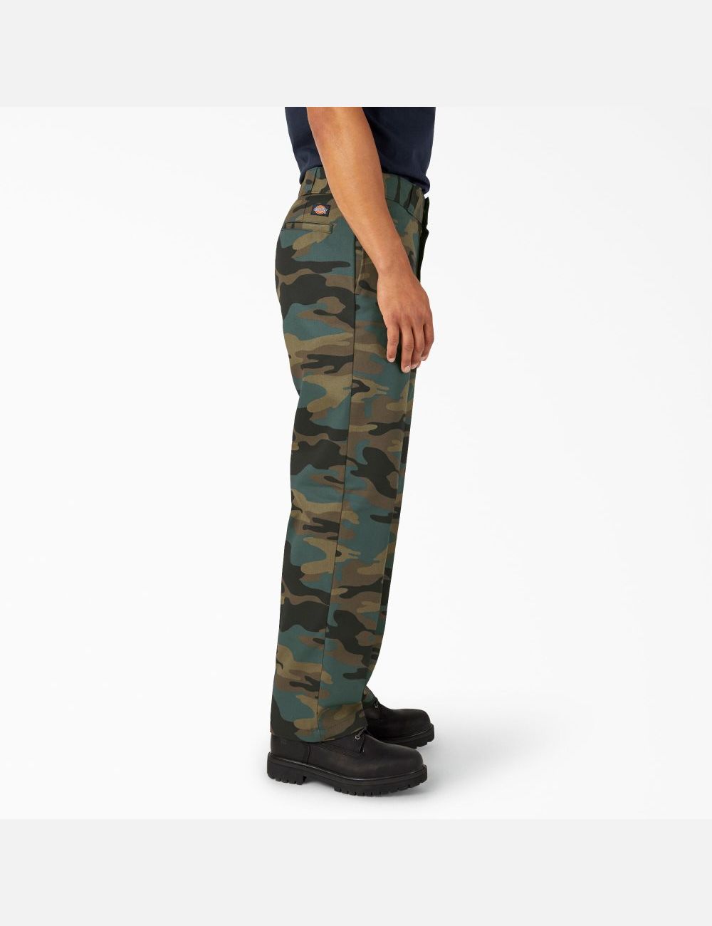 Hunter Green Camo Dickies Original 874 Pants | 358CQIZGU