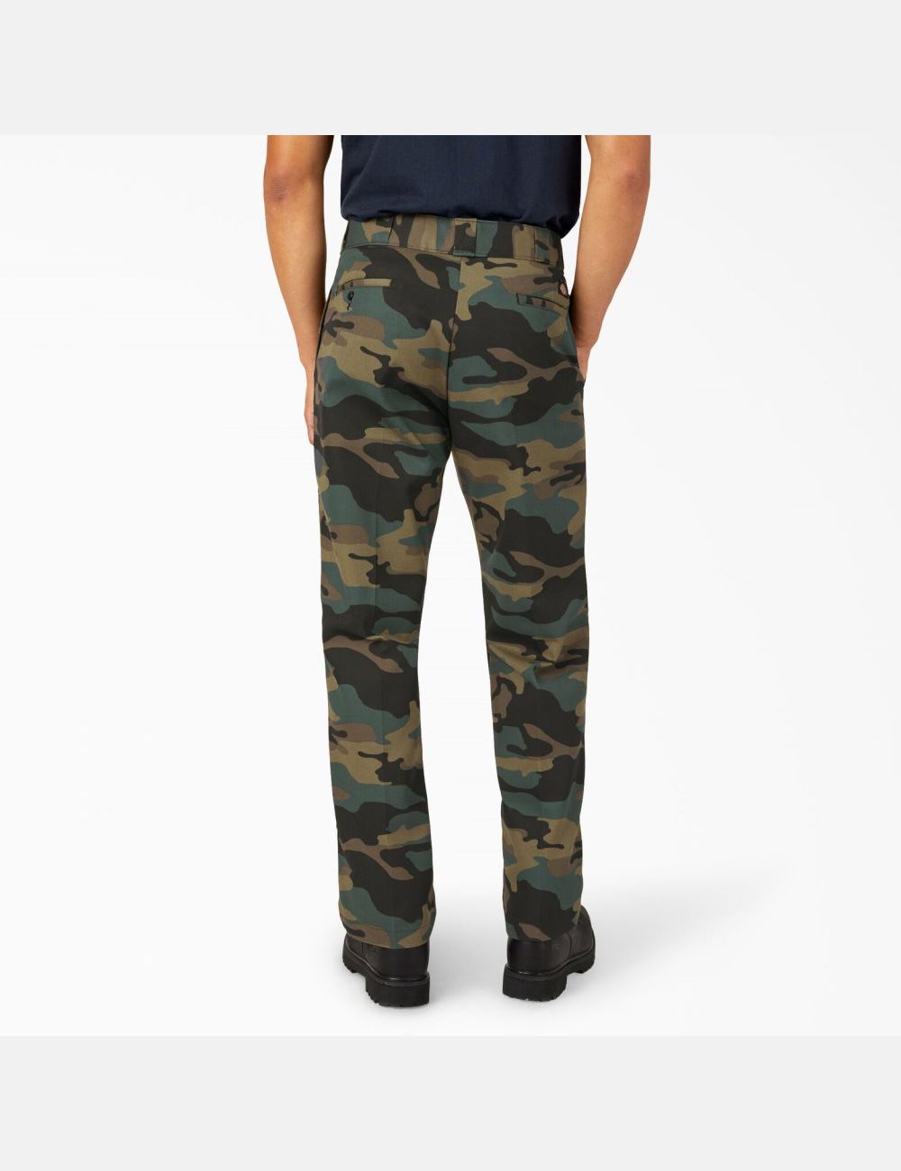 Hunter Green Camo Dickies Original 874 Pants | 358CQIZGU