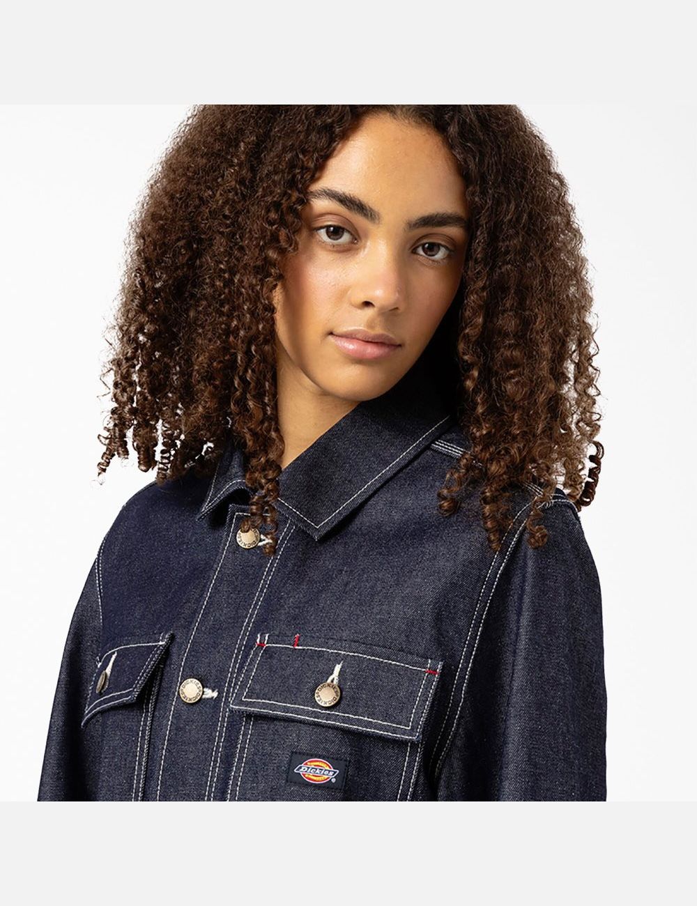 Indigo Blue Dickies 100 Year Denim Chore Coats & Jackets | 168RDWAXI