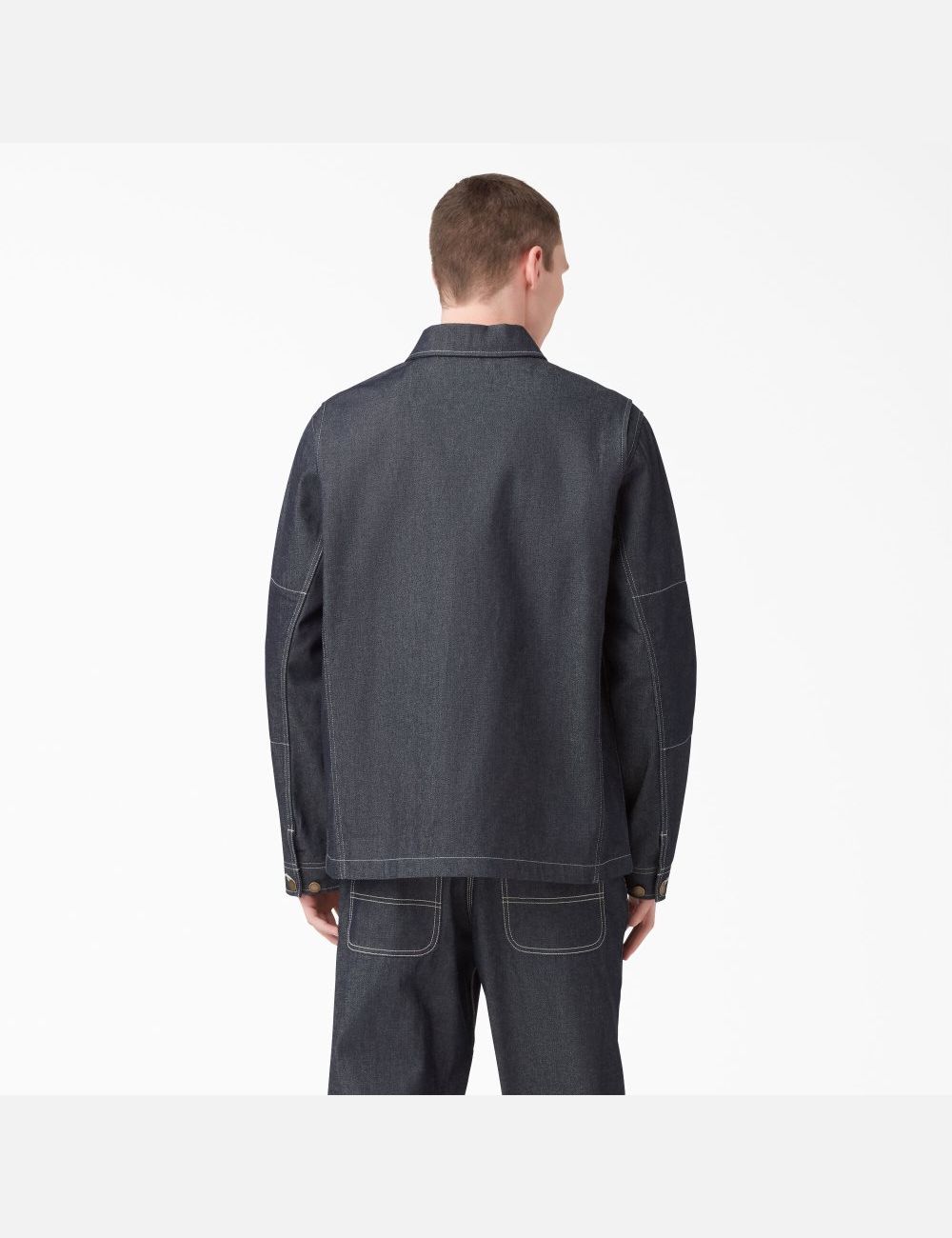 Indigo Blue Dickies 100 Year Denim Chore Coats & Jackets | 940KLGBCQ