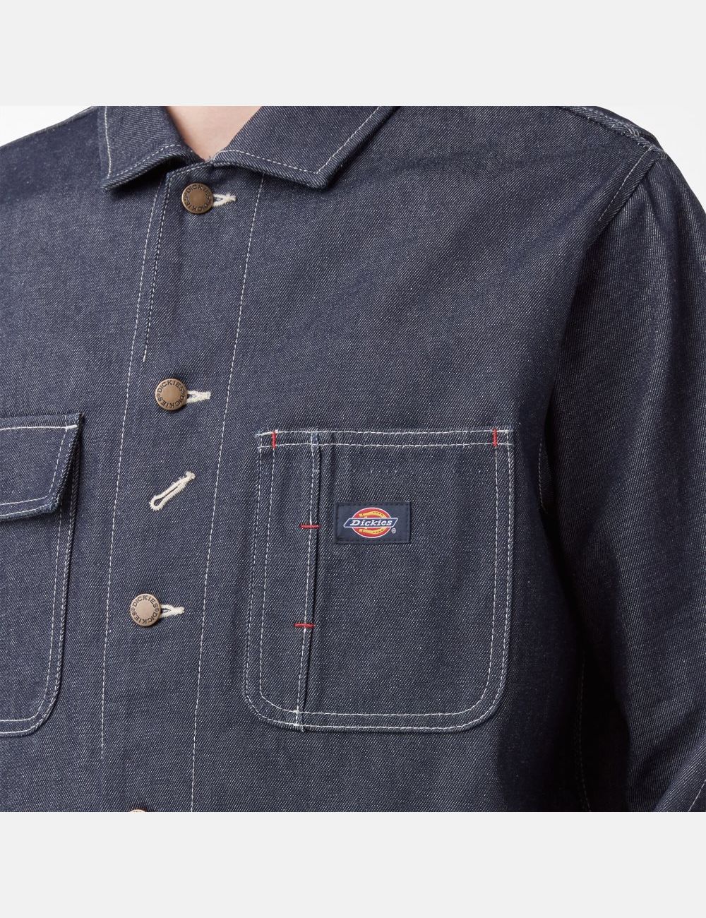 Indigo Blue Dickies 100 Year Denim Chore Coats & Jackets | 940KLGBCQ