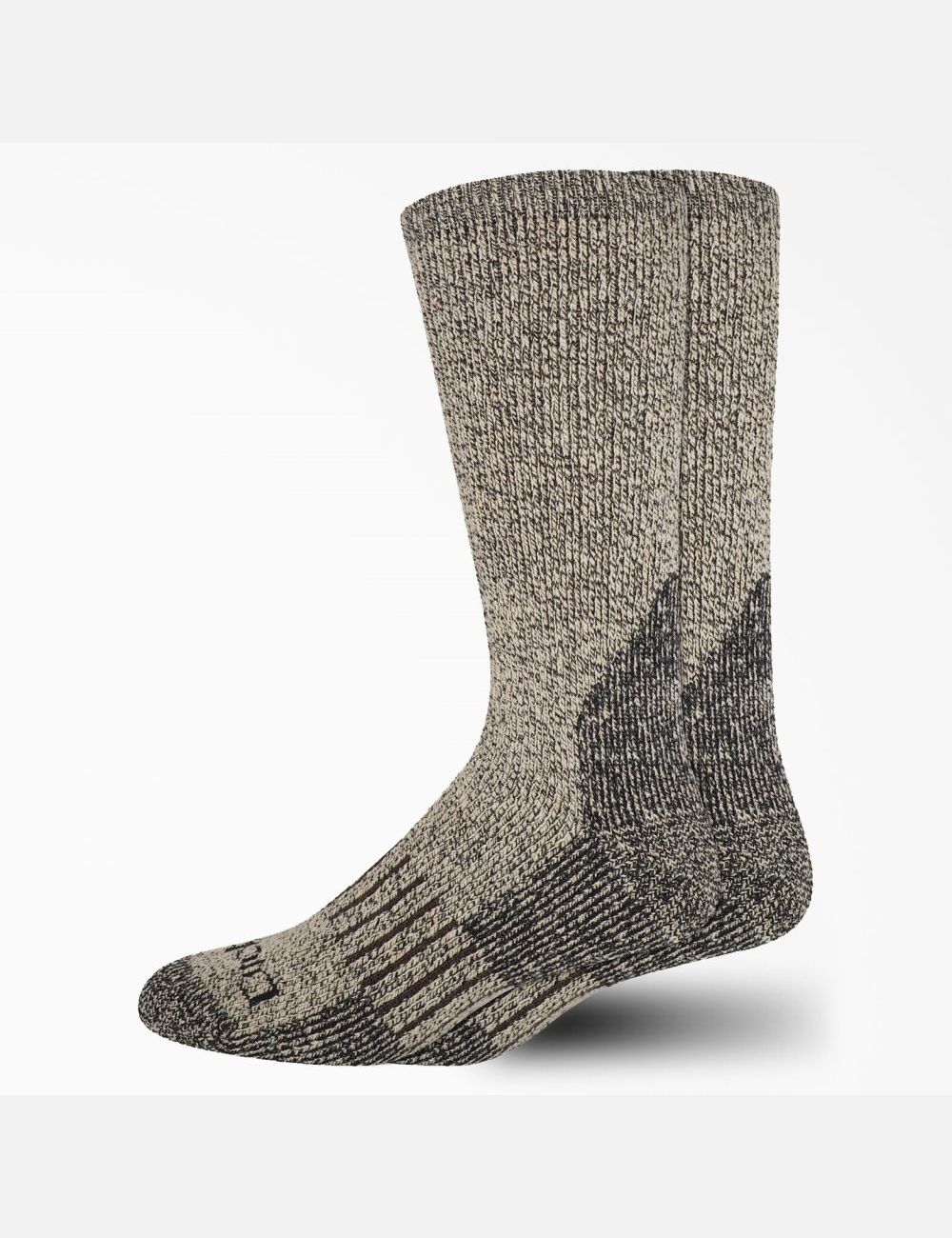 Khaki Dickies Heavyweight Wool Blend Socks | 739GSOTWI