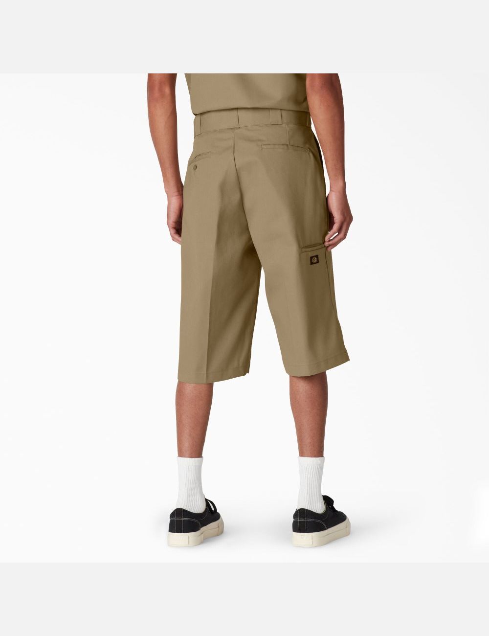 Khaki Dickies Loose Fit Multi-Use Pocket Shorts | 149YZMGDU