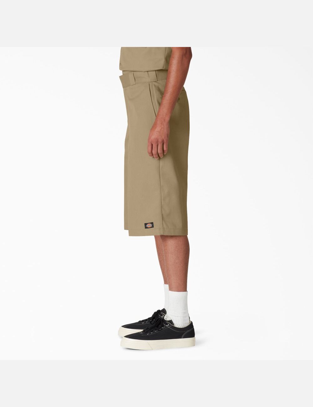 Khaki Dickies Loose Fit Multi-Use Pocket Shorts | 149YZMGDU