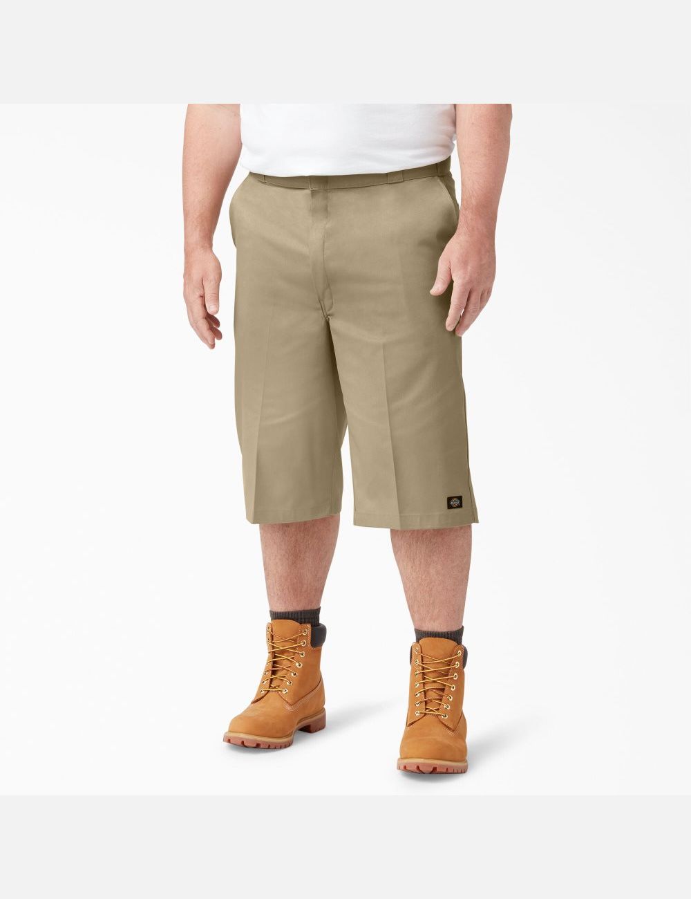 Khaki Dickies Loose Fit Multi-Use Pocket Shorts | 149YZMGDU