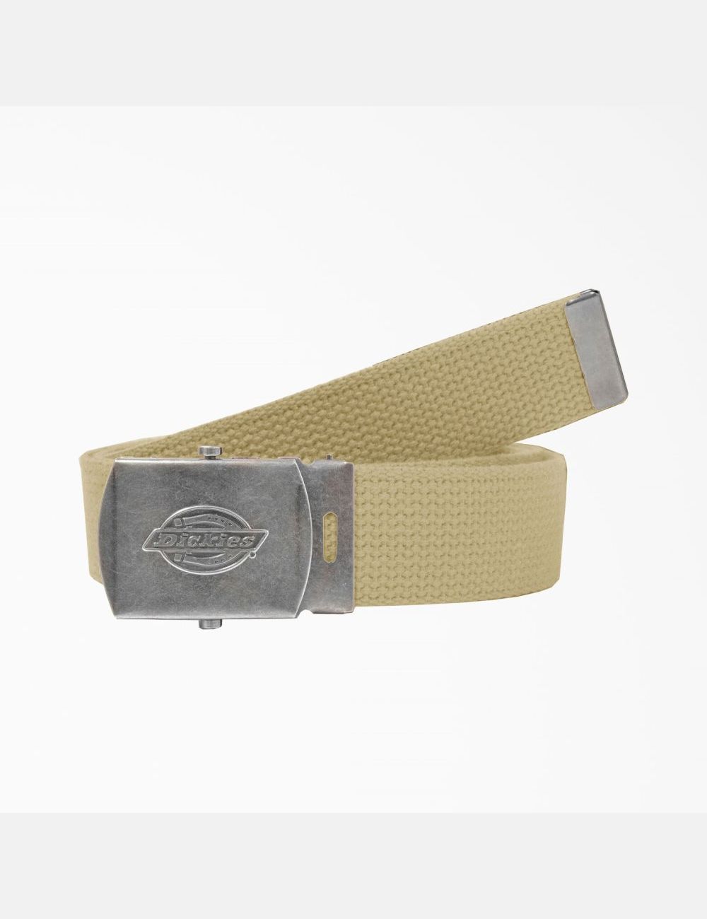 Khaki Dickies Military Buckle Web Belts & Suspenders | 197ETMHOF