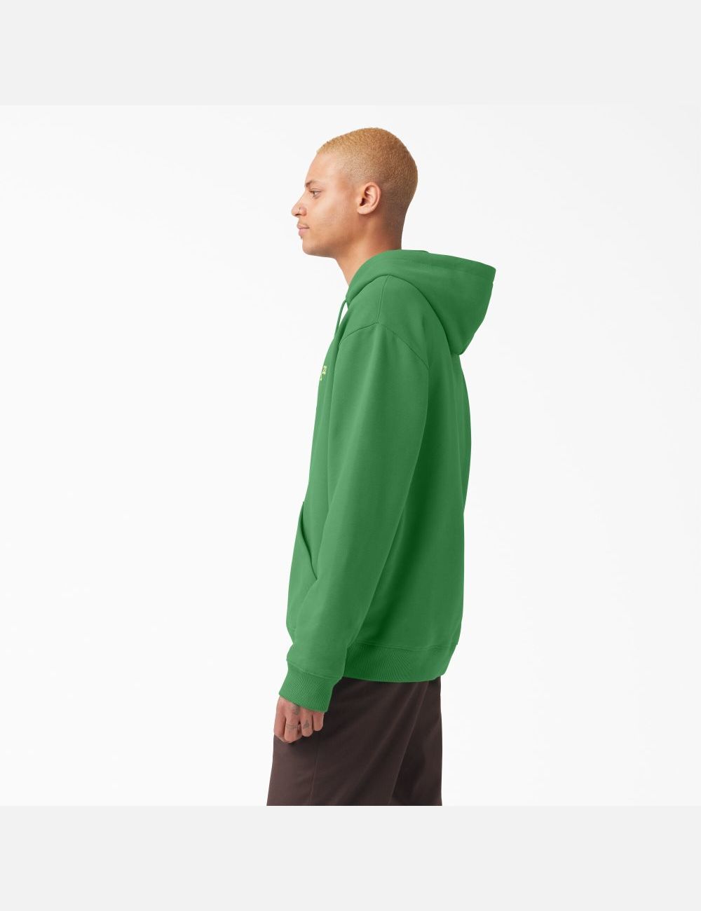 Leaf Green Dickies Vincent Alvarez Embroidered Hoodies | 690VXQBUR