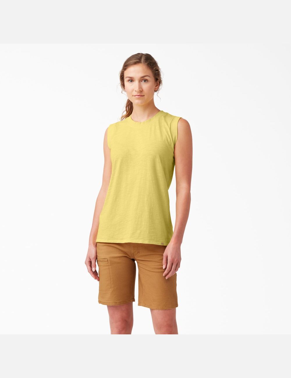 Lemon Zest Dickies Tank Top | 542IYWJNO