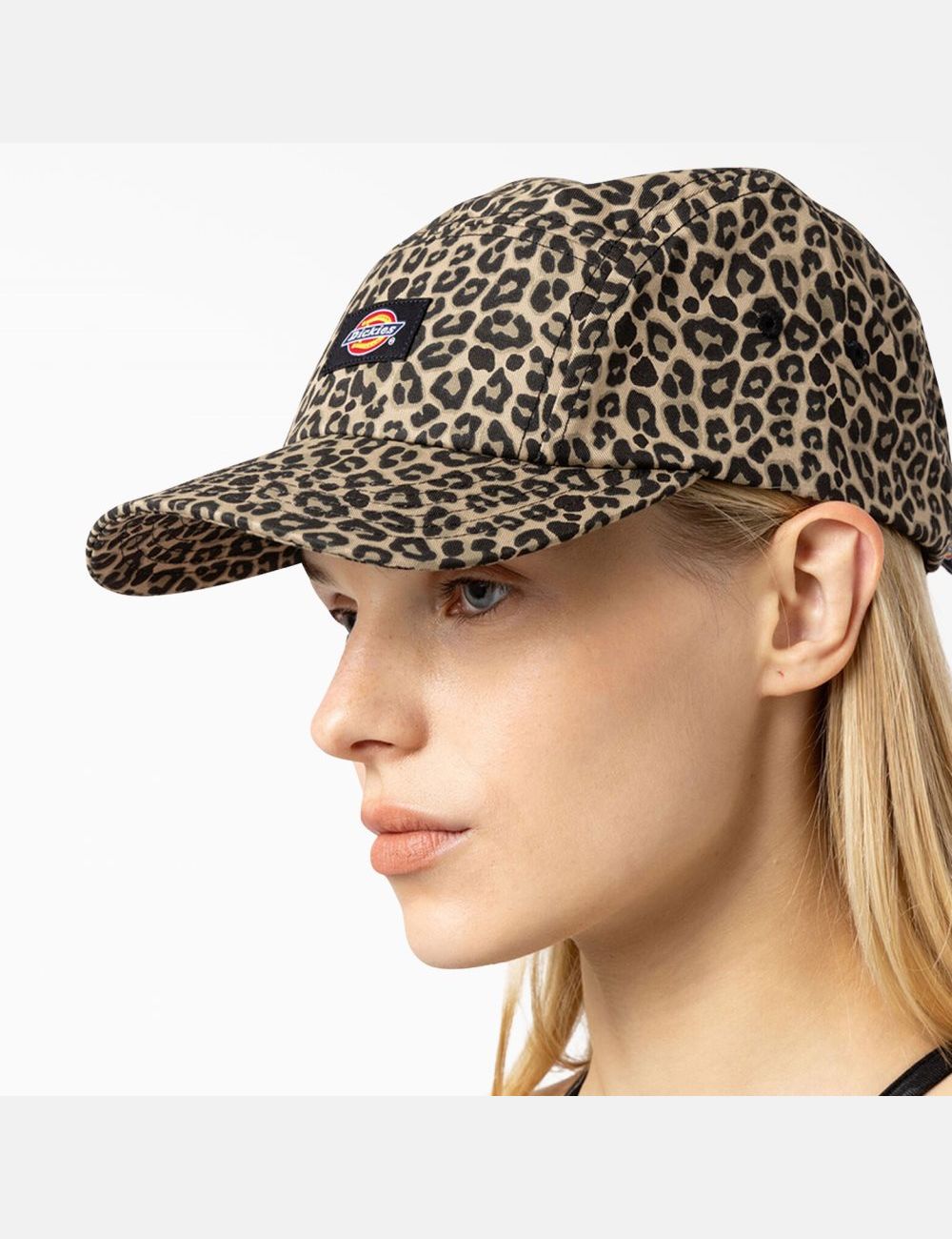 Leopard Print Dickies Albertville Baseball Hats | 394LJTZKQ