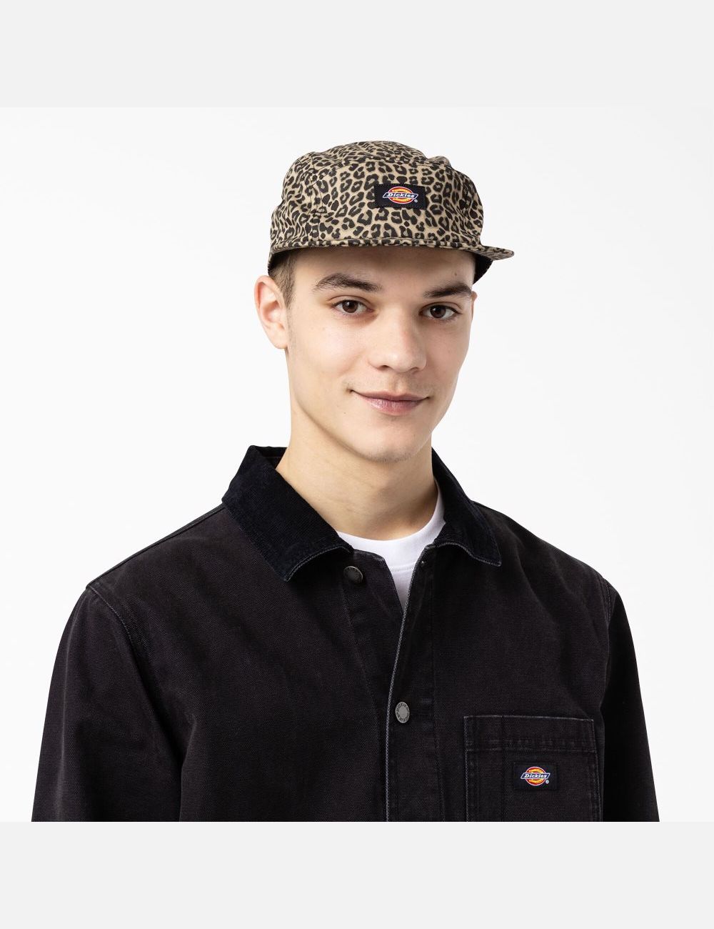 Leopard Print Dickies Albertville Baseball Hats | 394LJTZKQ