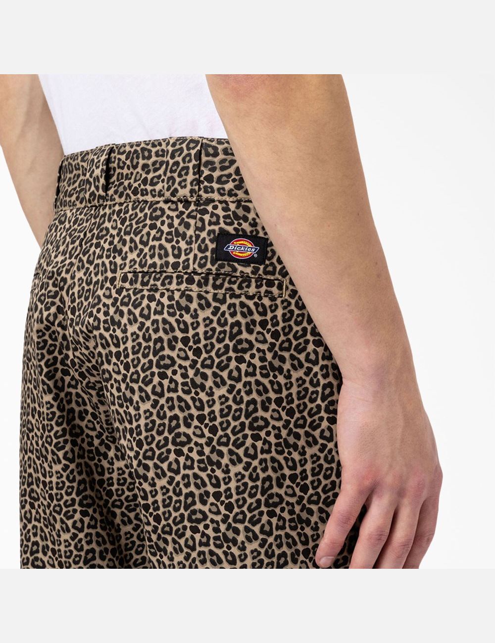 Leopard Print Dickies Silver Firs Pants | 729YANSOE