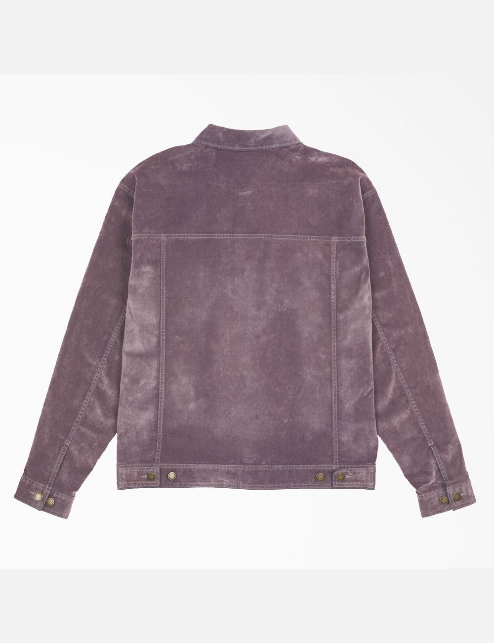 Lilac Dickies Opening Ceremony Flock Denim Utility Coats & Jackets | 195KYXFLP