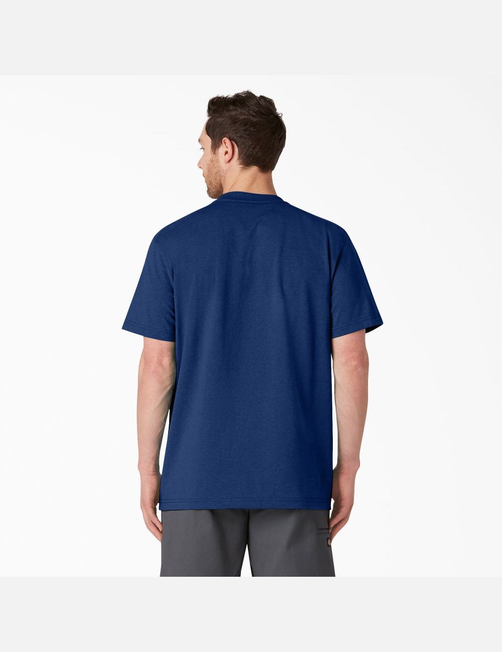 Limoges Single Dye Heather Dickies Short Sleeve Heavyweight Heathered T-Shirts | 270DZAHVB