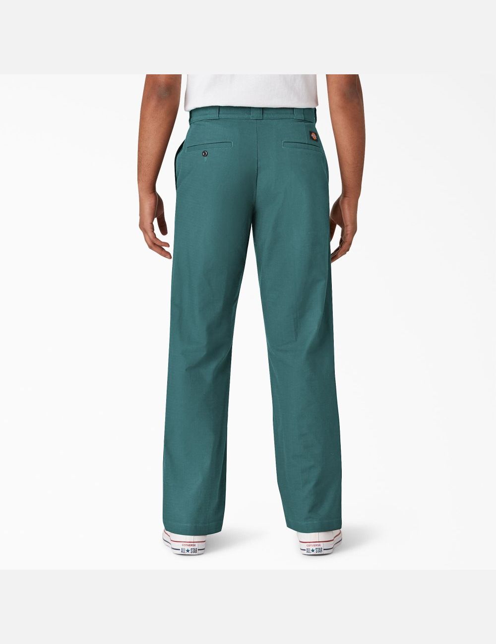 Lincoln Green Dickies Regular Fit Twill & Ripstop Pants | 753CYURWO