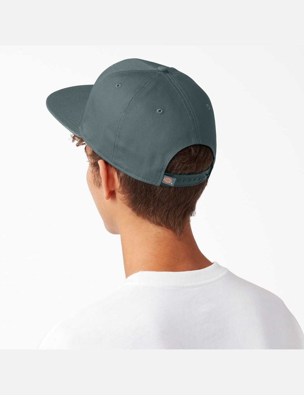 Lincoln Green Dickies Skateboarding Flat Bill Hats | 326SJUPMW