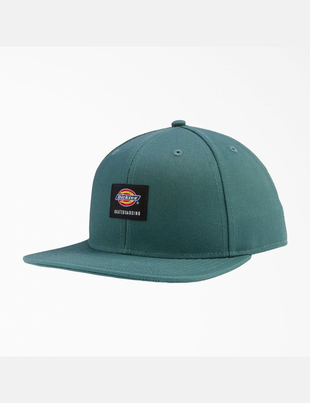 Lincoln Green Dickies Skateboarding Flat Bill Hats | 326SJUPMW