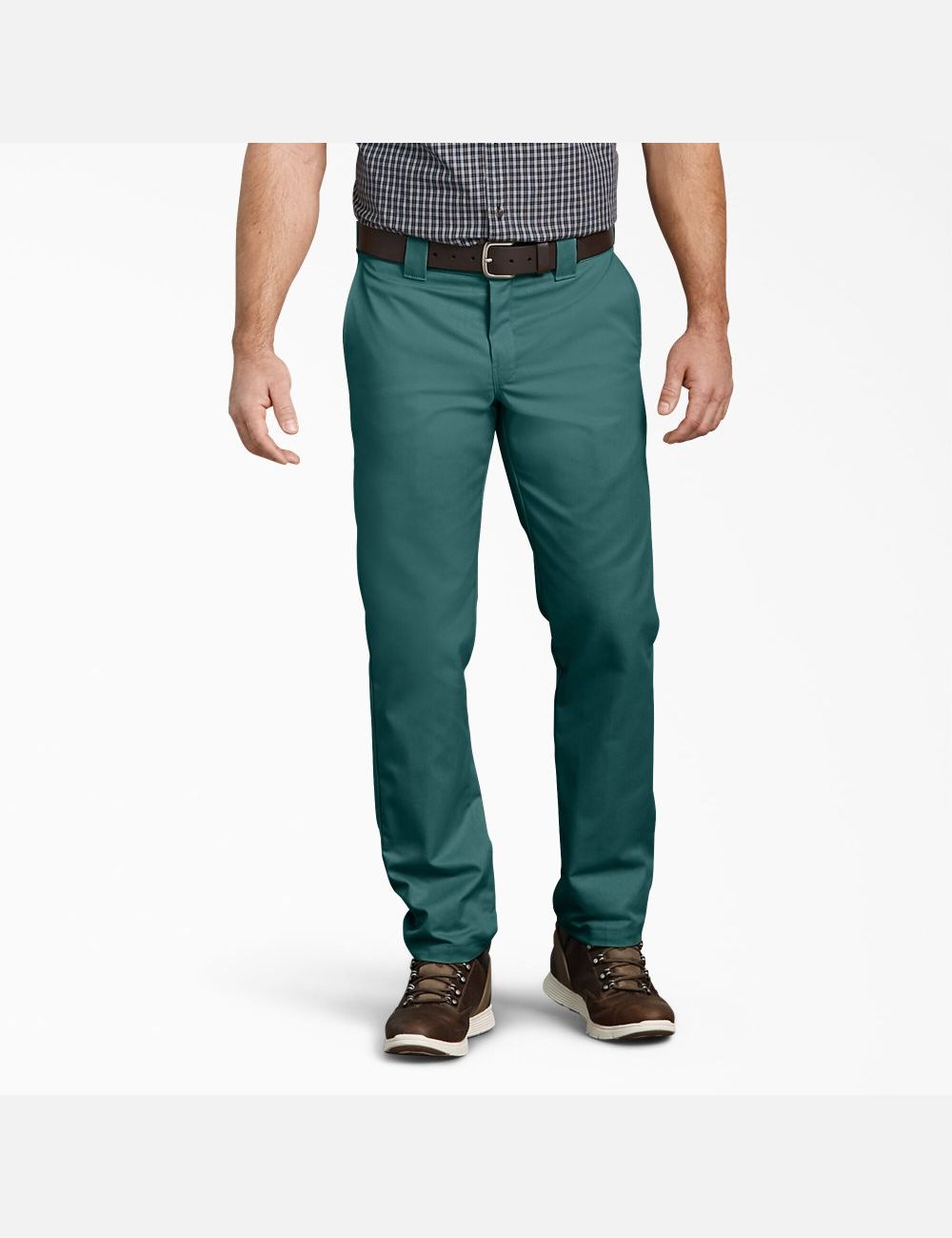 Lincoln Green Dickies Slim Fit Taper Leg Multi-Use Pocket Work Pants | 746PRNMKB