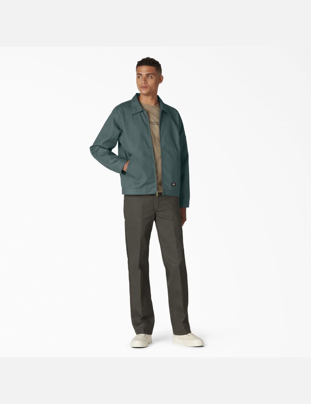 Lincoln Green Dickies Unlined Eisenhower Coats & Jackets | 243HQRUAT