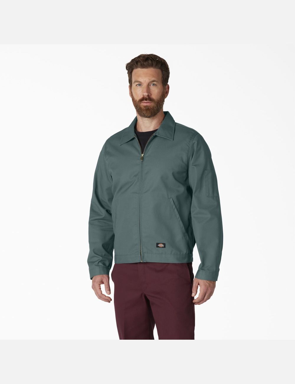 Lincoln Green Dickies Unlined Eisenhower Coats & Jackets | 243HQRUAT