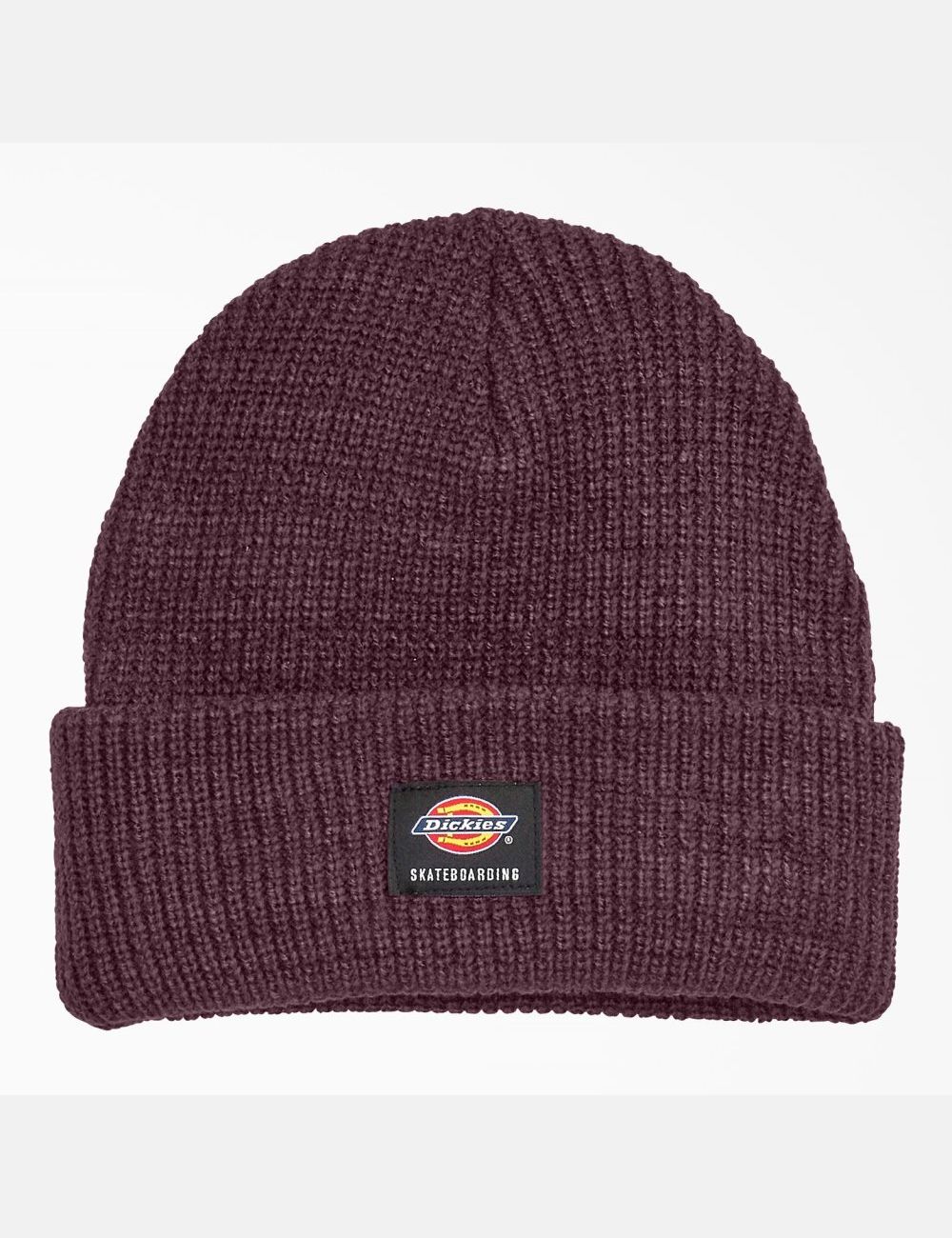 Maroon Dickies Skateboarding Cuffed Hats | 084MFBINU