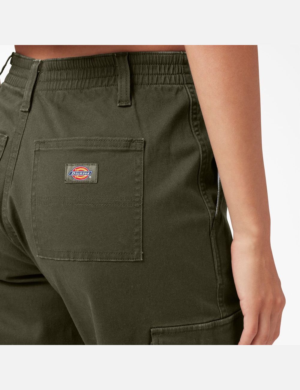 Military Green Dickies Jogger Cargo Pants | 596UJRTPE