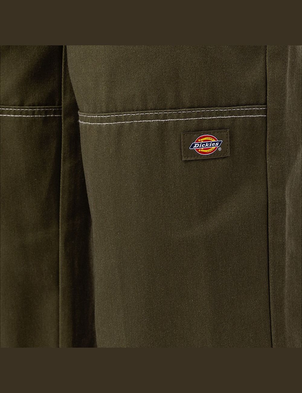 Military Green Dickies Sawyerville Double Knee Pants | 578YOFACR