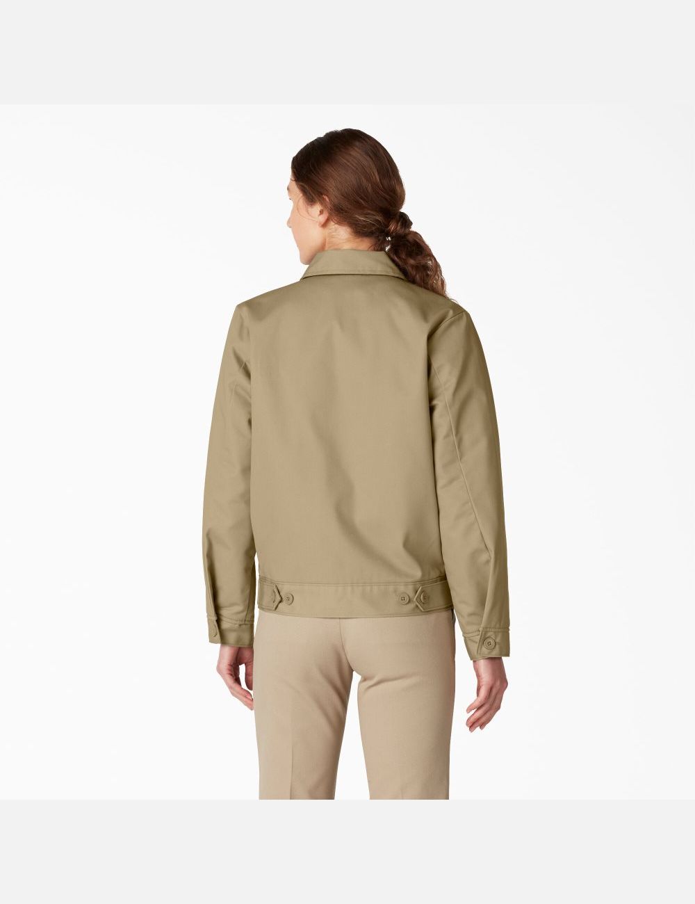 Military Khaki Dickies Insulated Eisenhower Coats & Jackets | 258QHUOTF