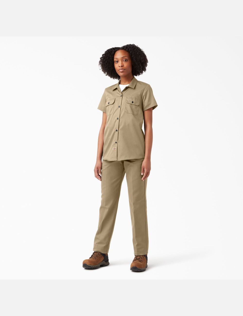 Military Khaki Dickies Original 874 Work Pants | 435VAUHOB