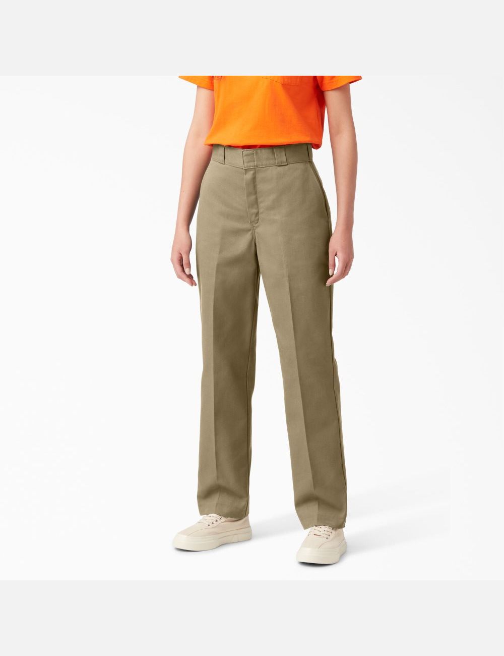 Military Khaki Dickies Original 874 Work Pants | 435VAUHOB