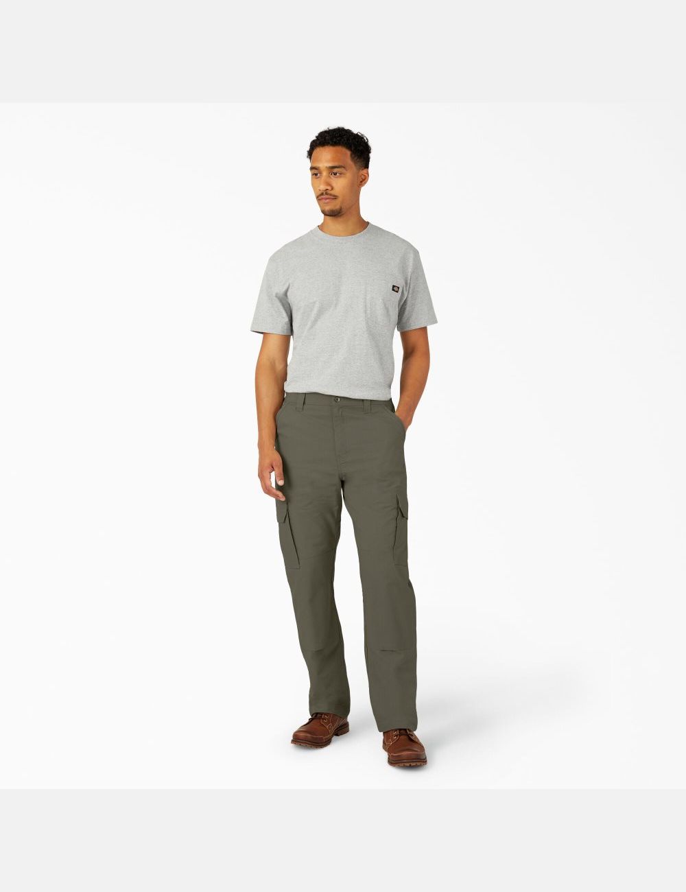 Moss Green Dickies DuraTech Ranger Ripstop Cargo Pants | 625SHXVLN