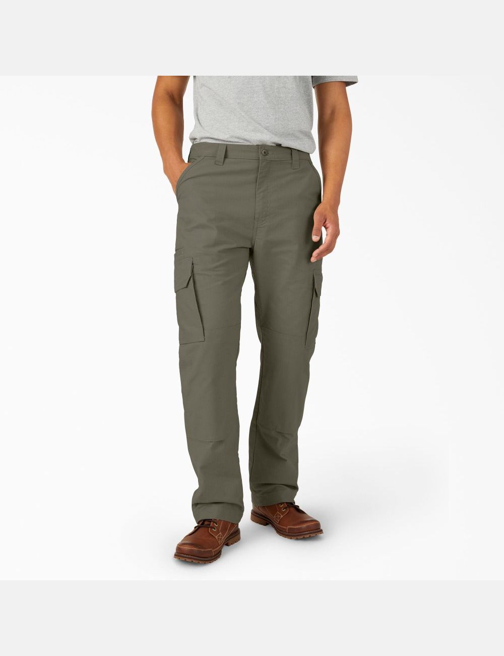 Moss Green Dickies DuraTech Ranger Ripstop Cargo Pants | 625SHXVLN