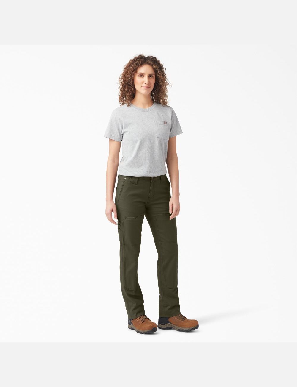 Moss Green Dickies DuraTech Renegade Carpenter Pants | 973WONQBL