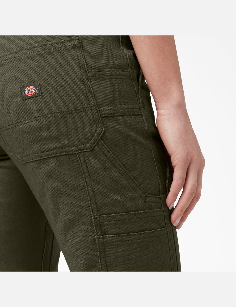 Moss Green Dickies DuraTech Renegade Carpenter Pants | 973WONQBL