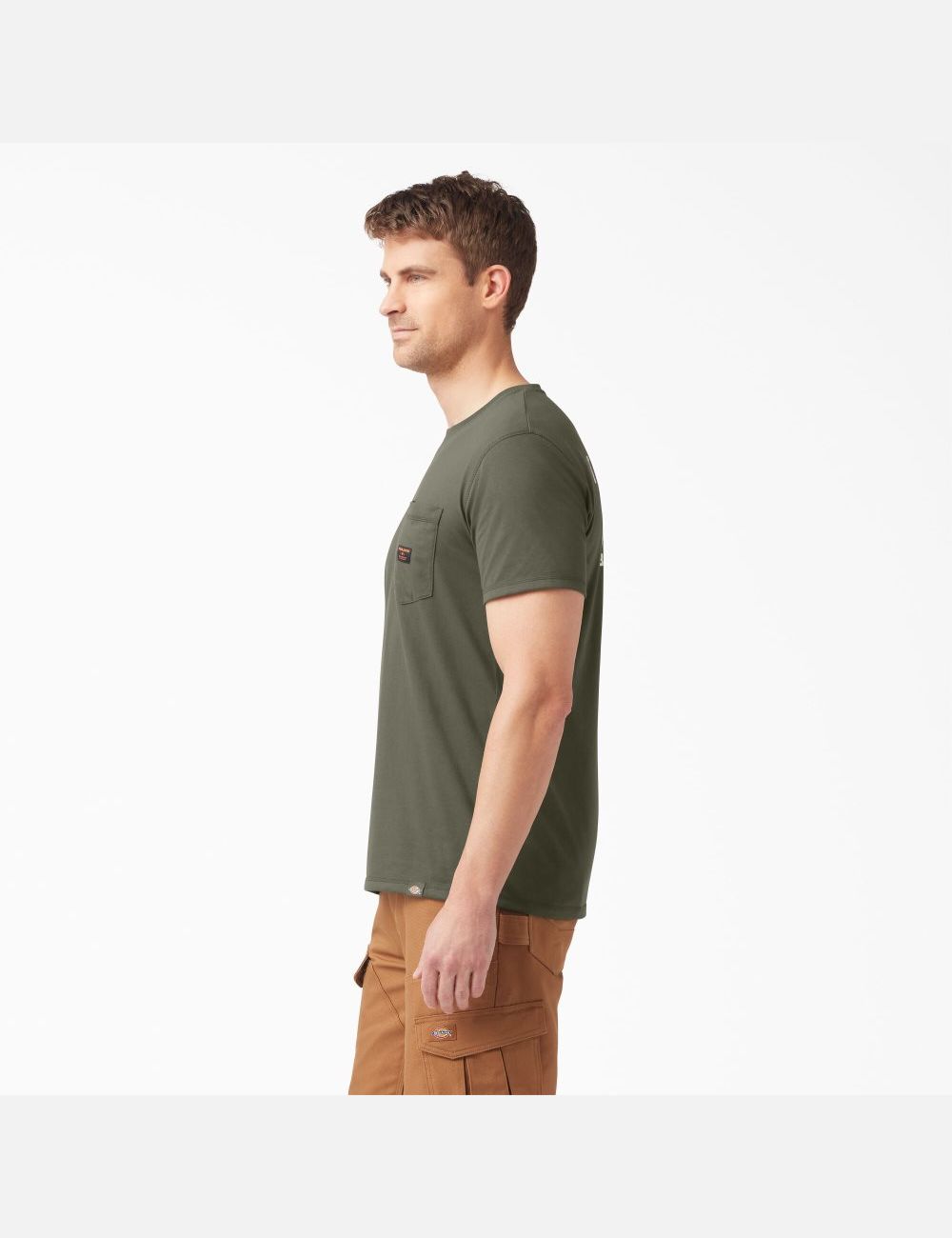 Moss Green Dickies Traeger x Ultimate Grilling T-Shirts | 305JVKQLC