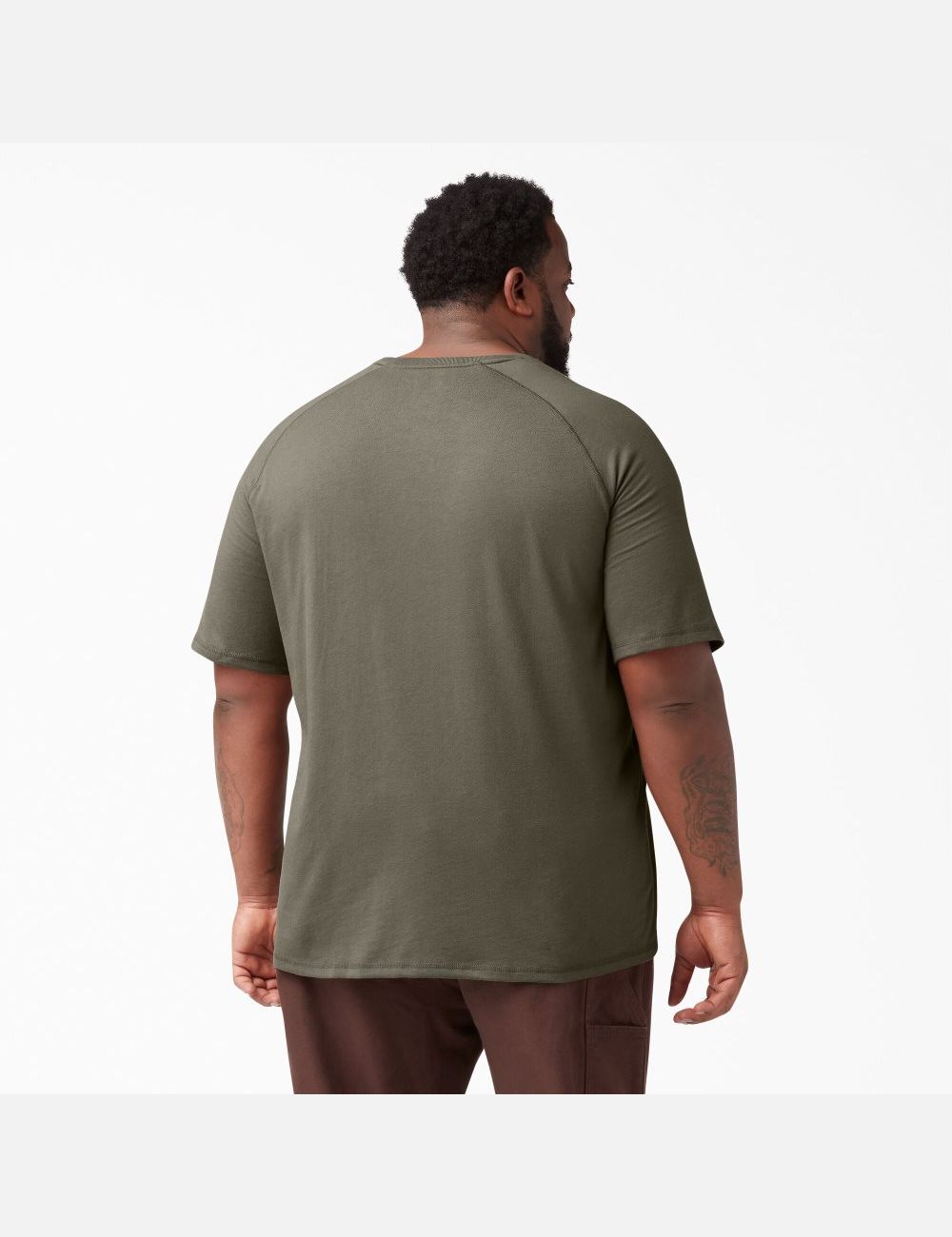 Mushroom Dickies Cooling Short Sleeve Shirts | 034VGAZLH