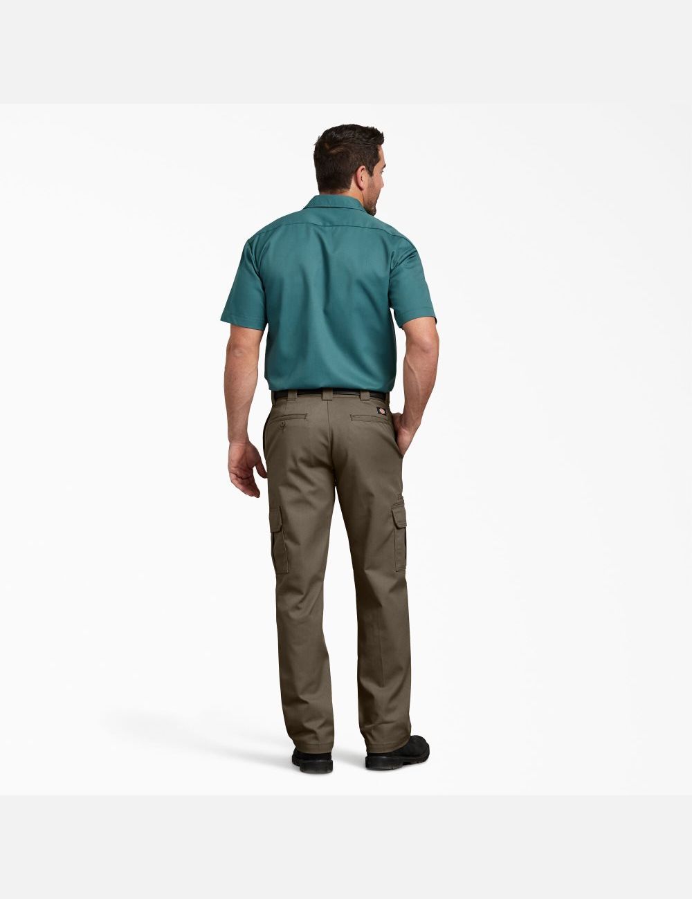 Mushroom Dickies FLEX Regular Fit Straight Leg Cargo Pants | 218UJIXVB