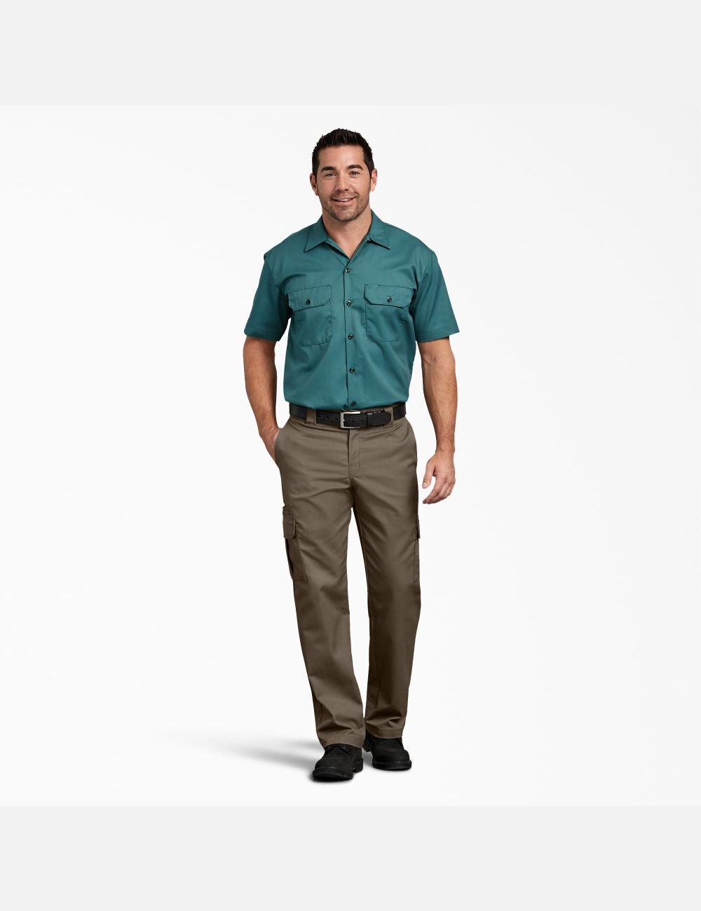 Mushroom Dickies FLEX Regular Fit Straight Leg Pants | 627NWCMEX