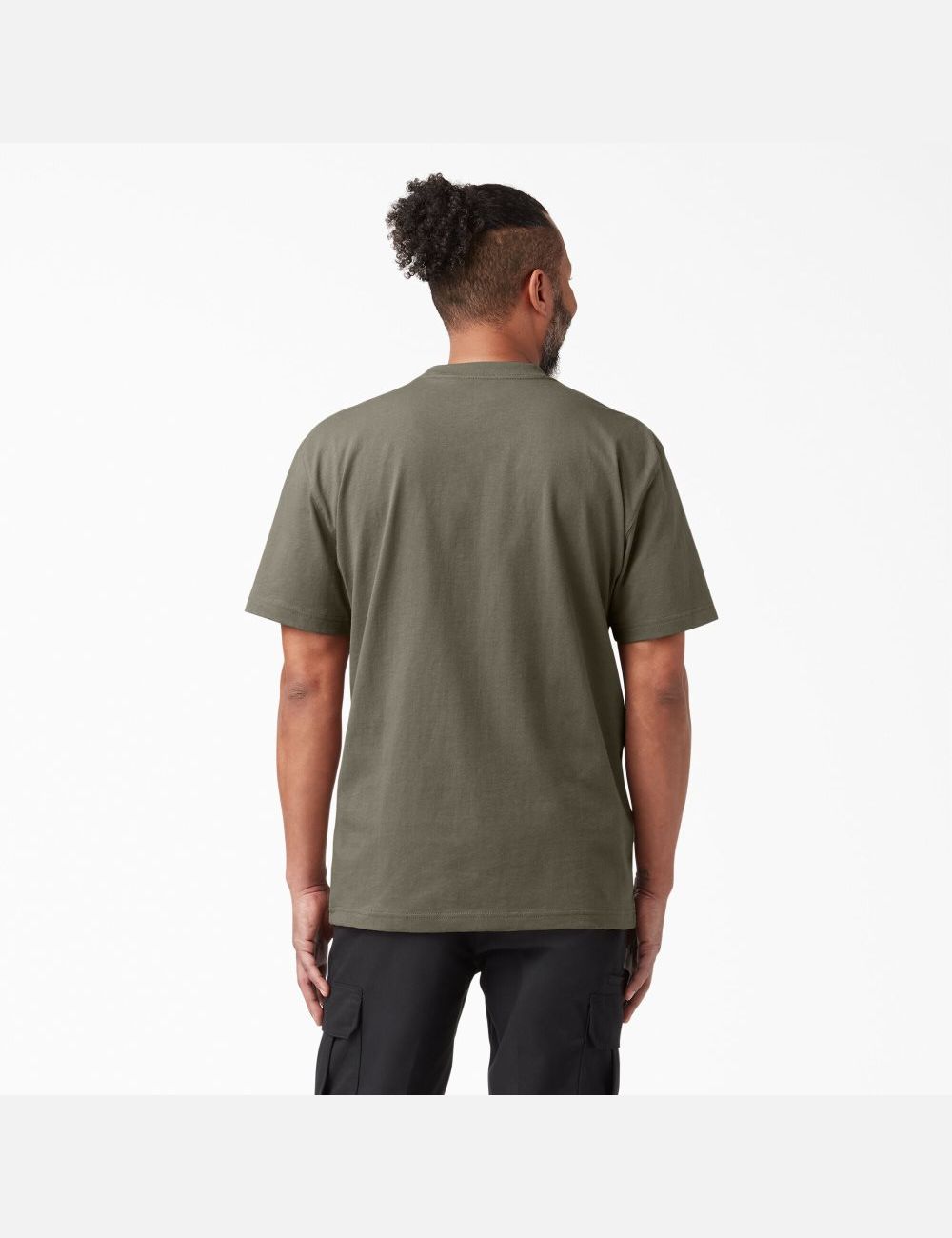 Mushroom Dickies Short Sleeve Heavyweight T-Shirts | 792QAIMJB