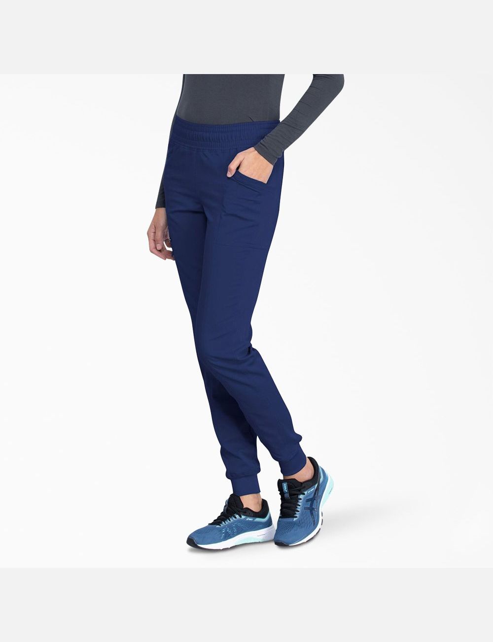 Navy Blue Dickies Balance Jogger Pants Scrubs | 604VEUCBH