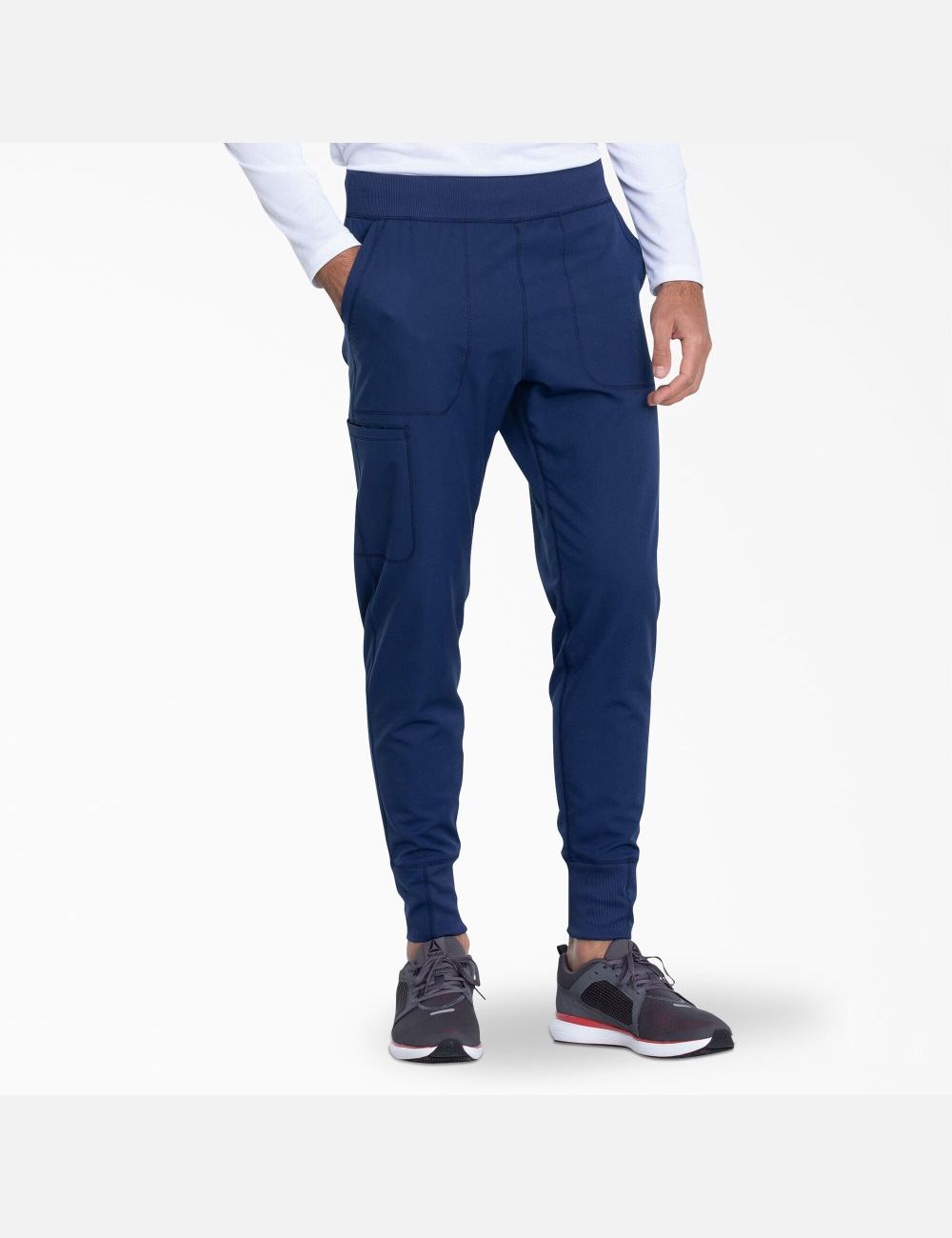 Navy Blue Dickies Dynamix Jogger Pants Scrubs | 043TQSWDG