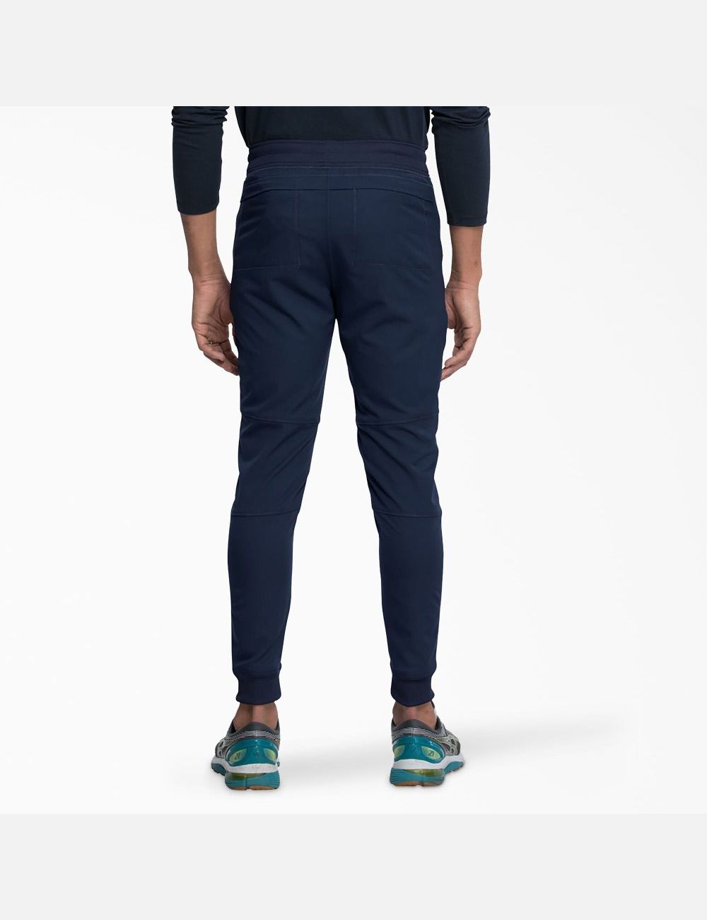 Navy Blue Dickies Dynamix Natural Rise Jogger Pants Scrubs | 273FJOMXC