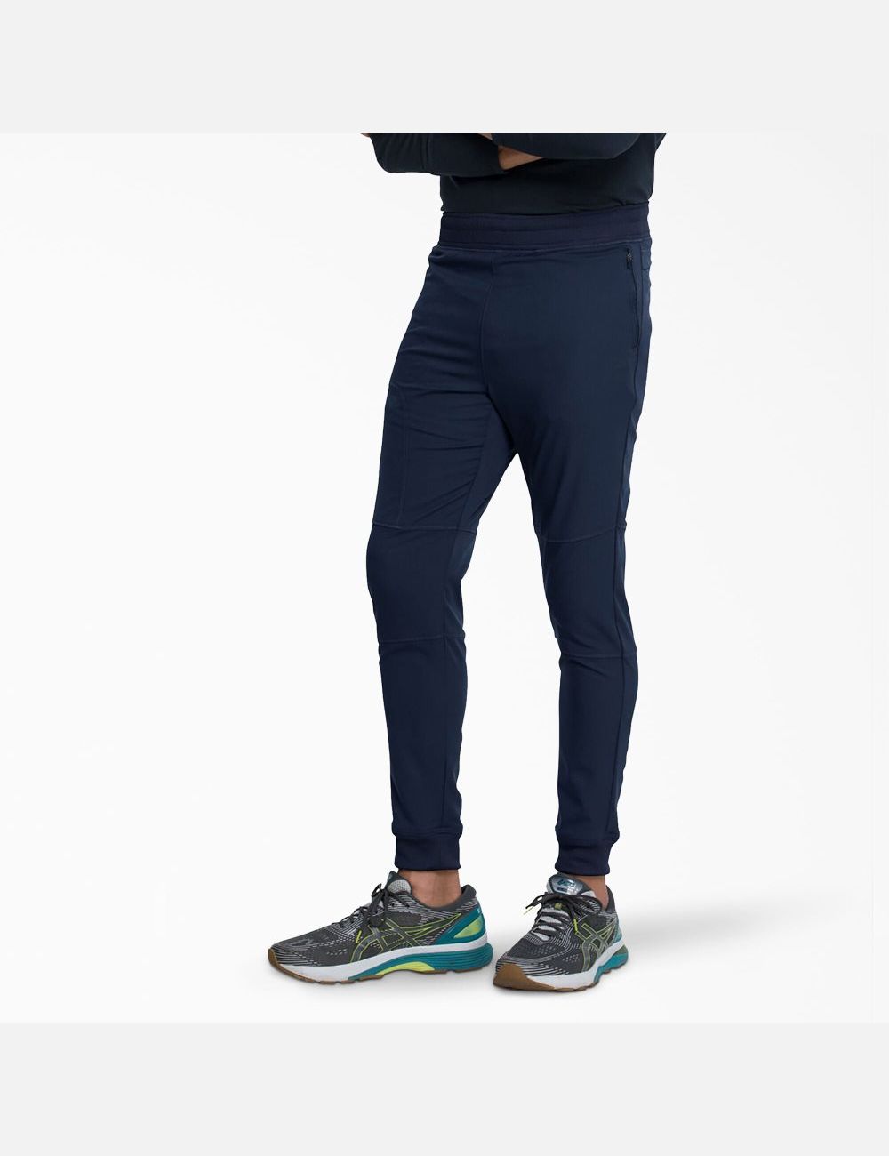 Navy Blue Dickies Dynamix Natural Rise Jogger Pants Scrubs | 273FJOMXC