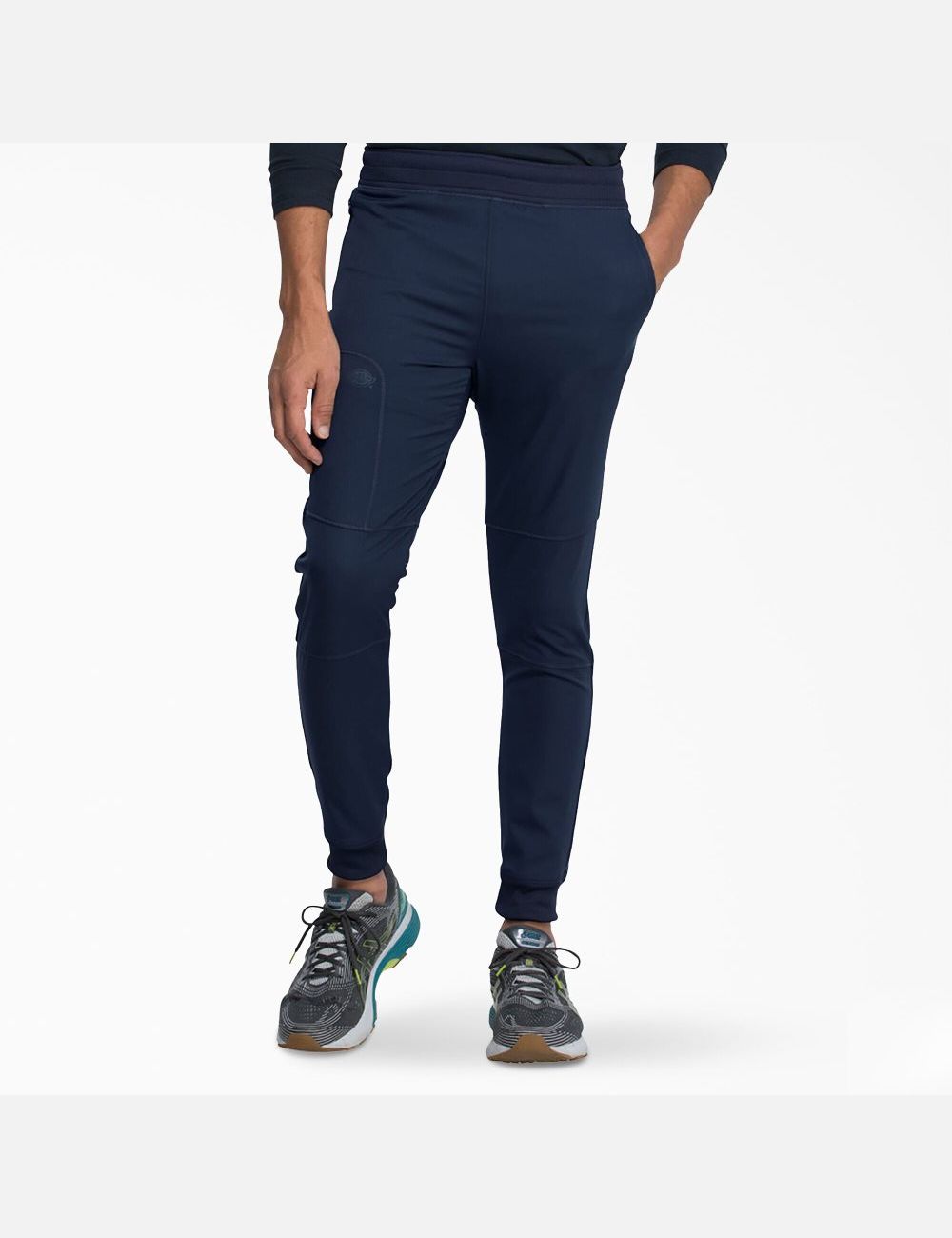 Navy Blue Dickies Dynamix Natural Rise Jogger Pants Scrubs | 273FJOMXC