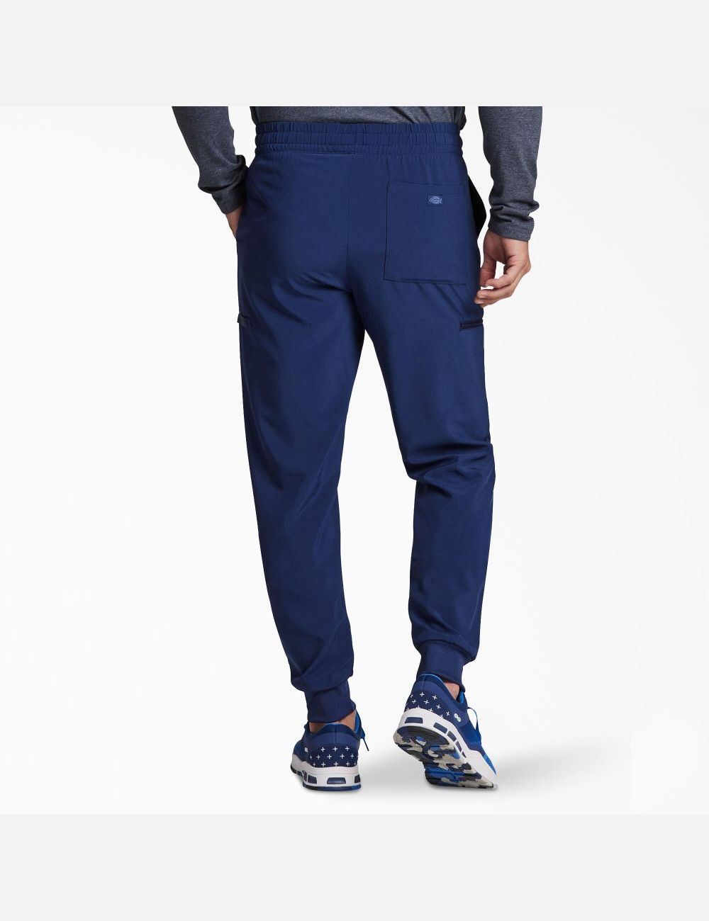 Navy Blue Dickies EDS Essentials Mid Rise Jogger Pants Scrubs | 540PEAJOR