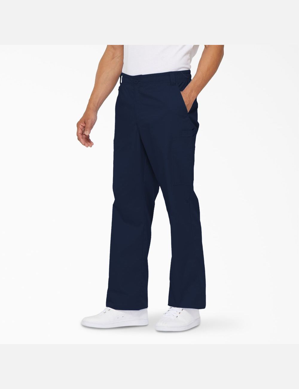 Navy Blue Dickies EDS Signature Cargo Pants Scrubs | 702YHGFWI