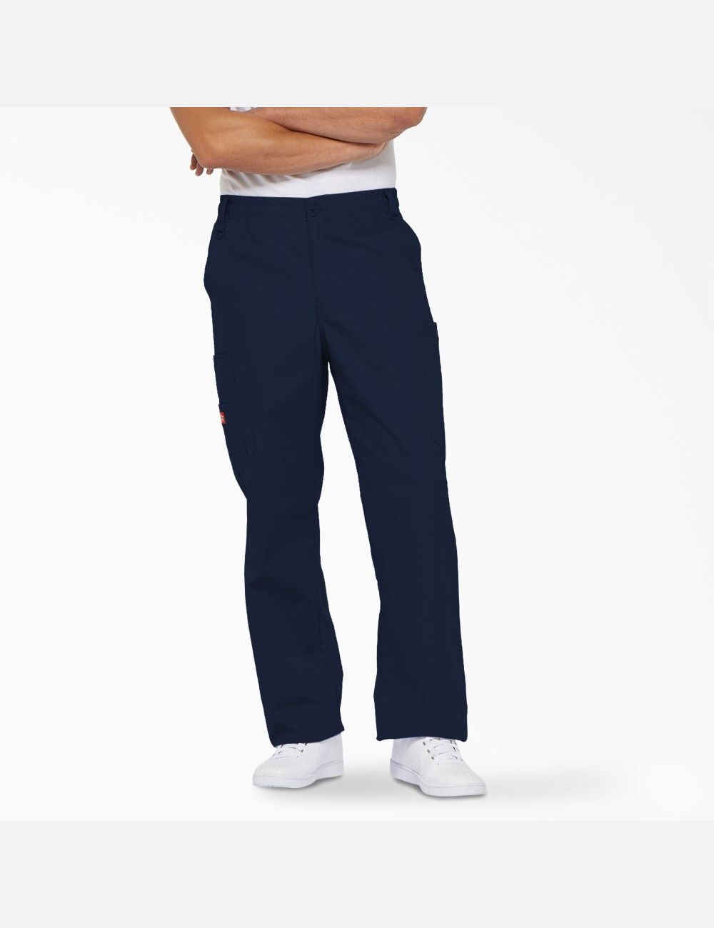 Navy Blue Dickies EDS Signature Cargo Pants Scrubs | 702YHGFWI