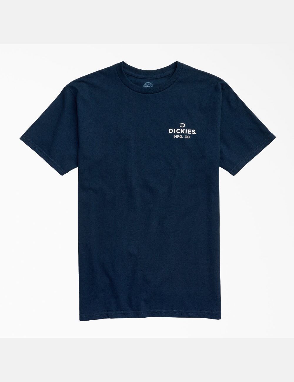 Navy Blue Dickies MFG. Co Graphic T-Shirts | 608SJTZDK