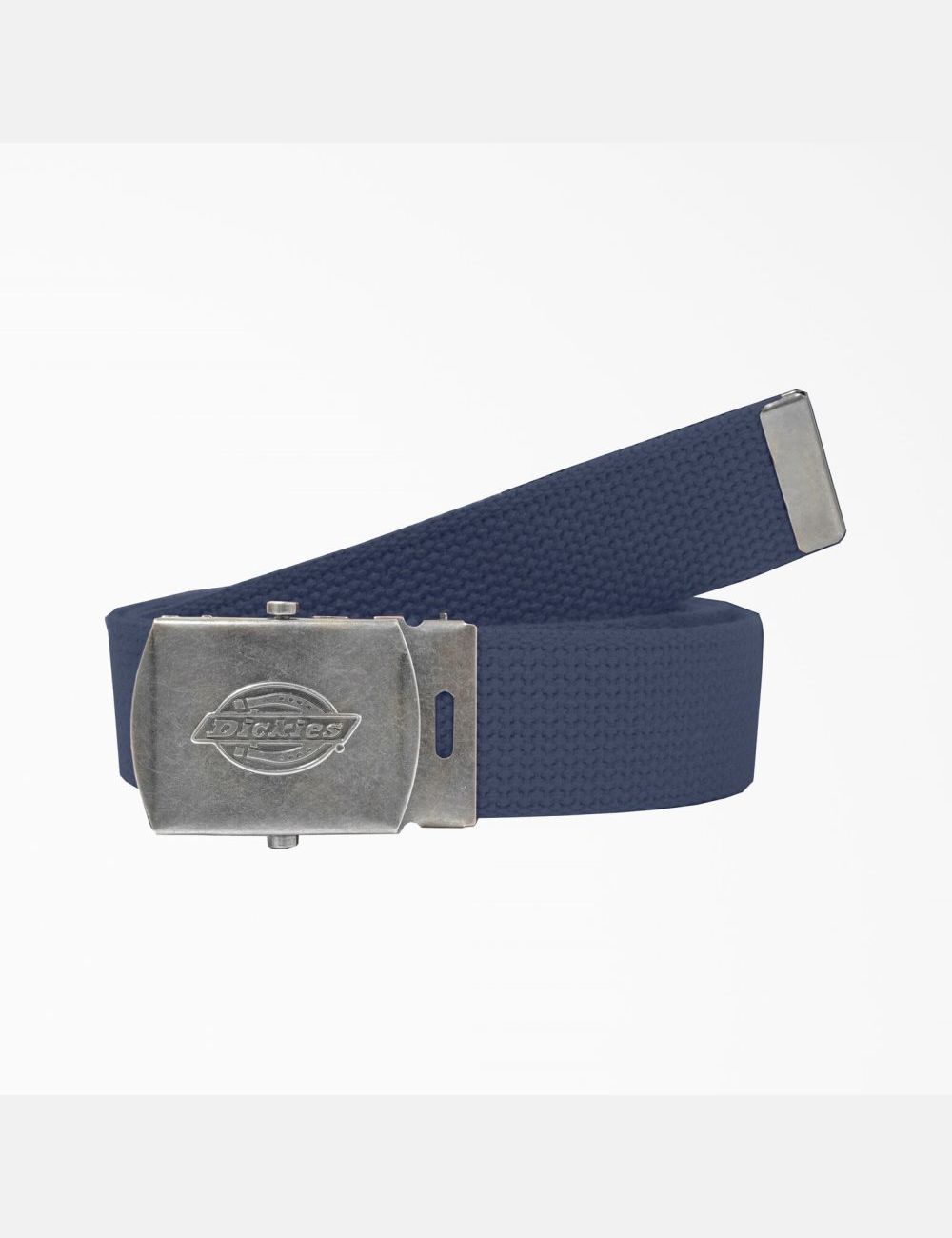 Navy Blue Dickies Military Buckle Web Belts & Suspenders | 084XKBACJ