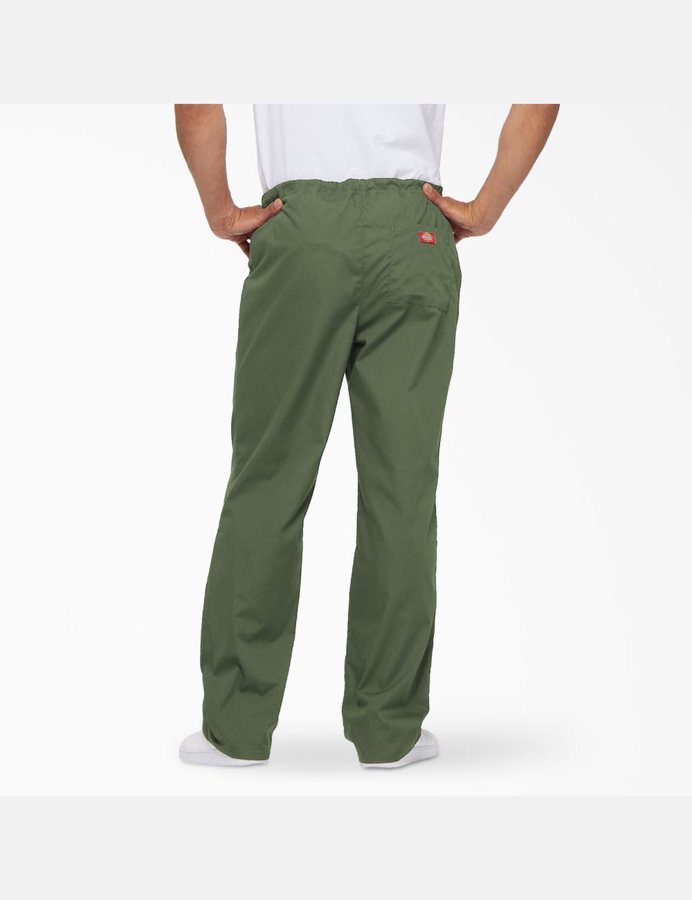 Olive Green Dickies EDS Signature Pants Scrubs | 792NEQZYA